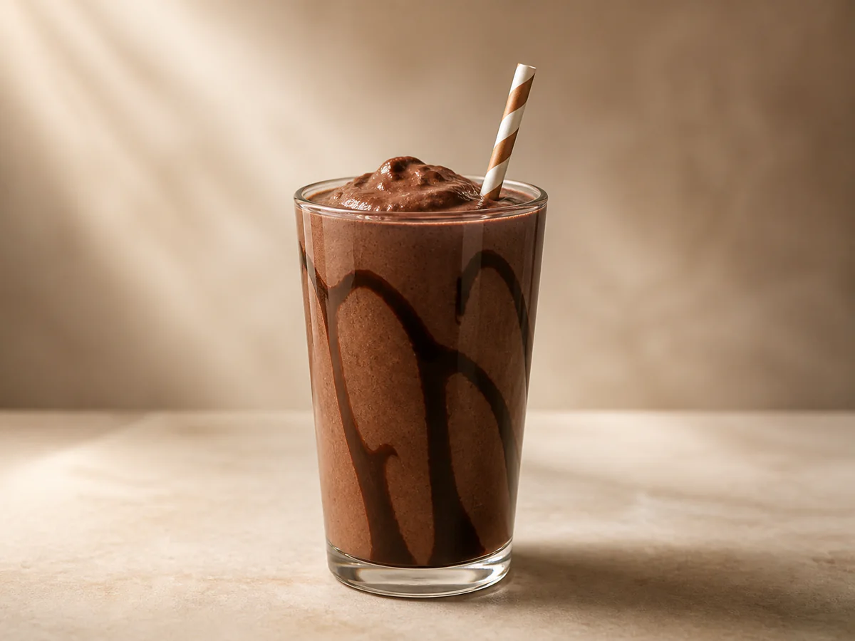 Belgian Chocolate Thick Shake by Little Boy Icecreams