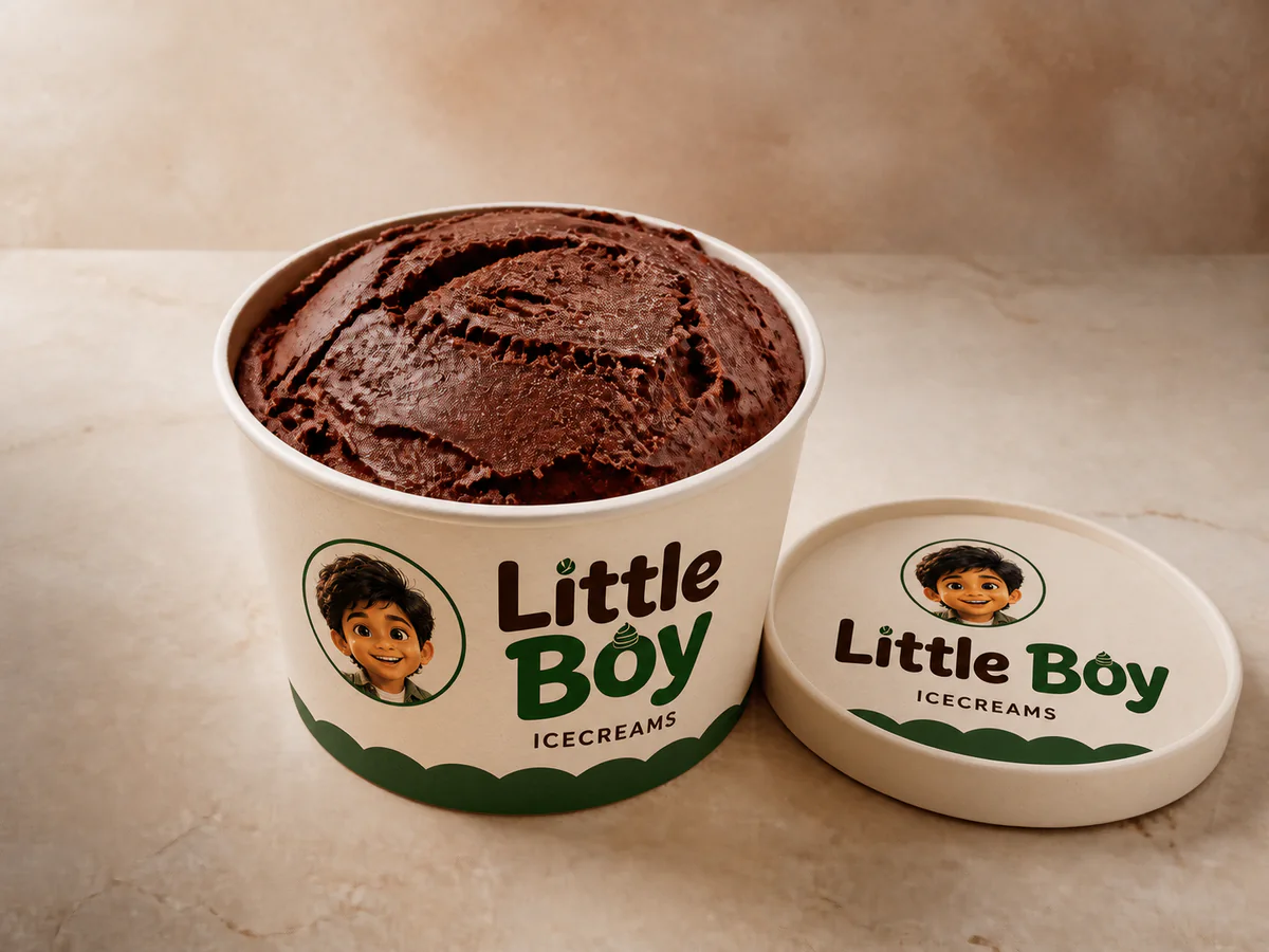 Belgian Chocolate Tub by Little Boy Icecreams