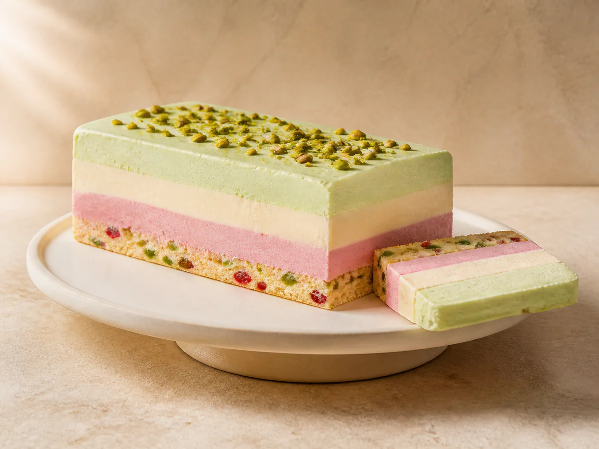 Cassata Slab Cake by Little Boy Icecreams