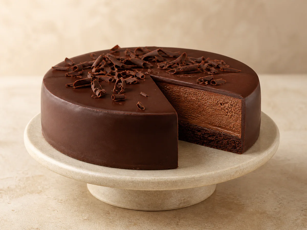 Cocoa Truffle Ice Cream Cake by Little Boy Icecreams