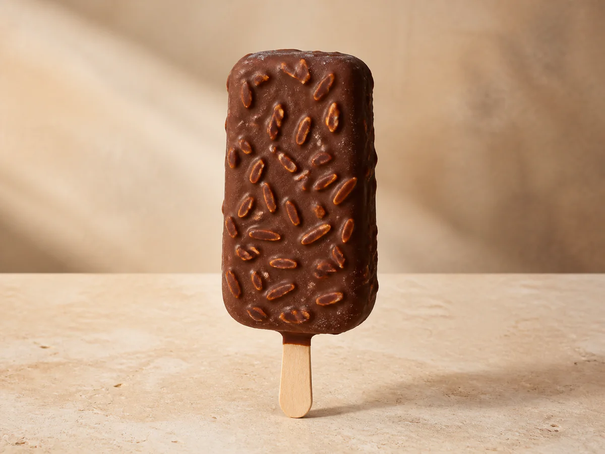 Dark Almond Bar by Little Boy Icecreams