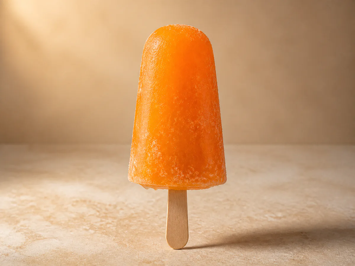 Orange Candy Stick by Little Boy Icecreams