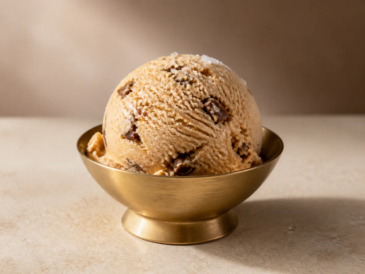 Salted Butterscotch Praline by Little Boy Icecreams