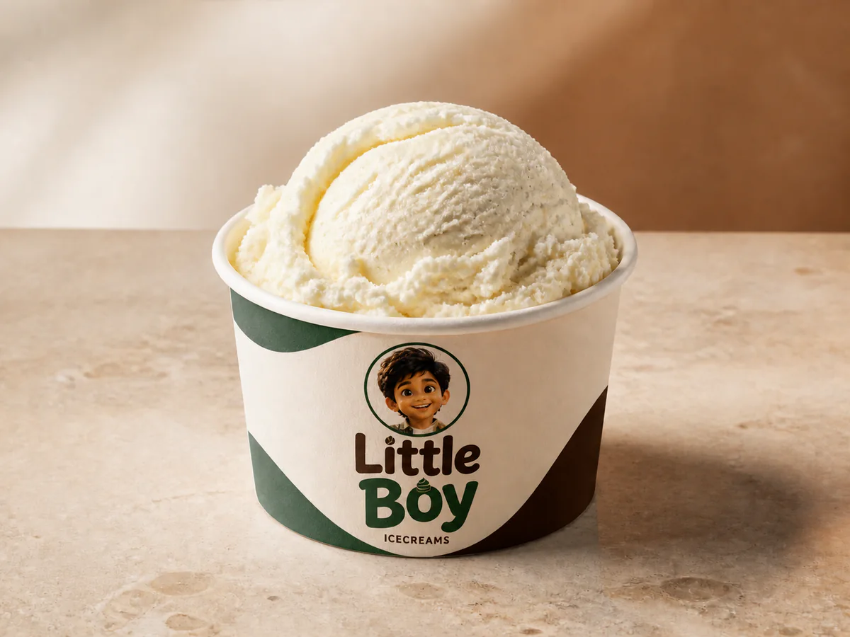 Vanilla Cup by Little Boy Icecreams